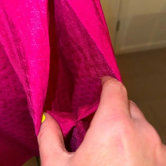 - HOT PINK BAND OF THE FREE MINI CORSET TOP STRAPLESS DRESS WITH POCKETS MEDIUM - Picture 6 of 16